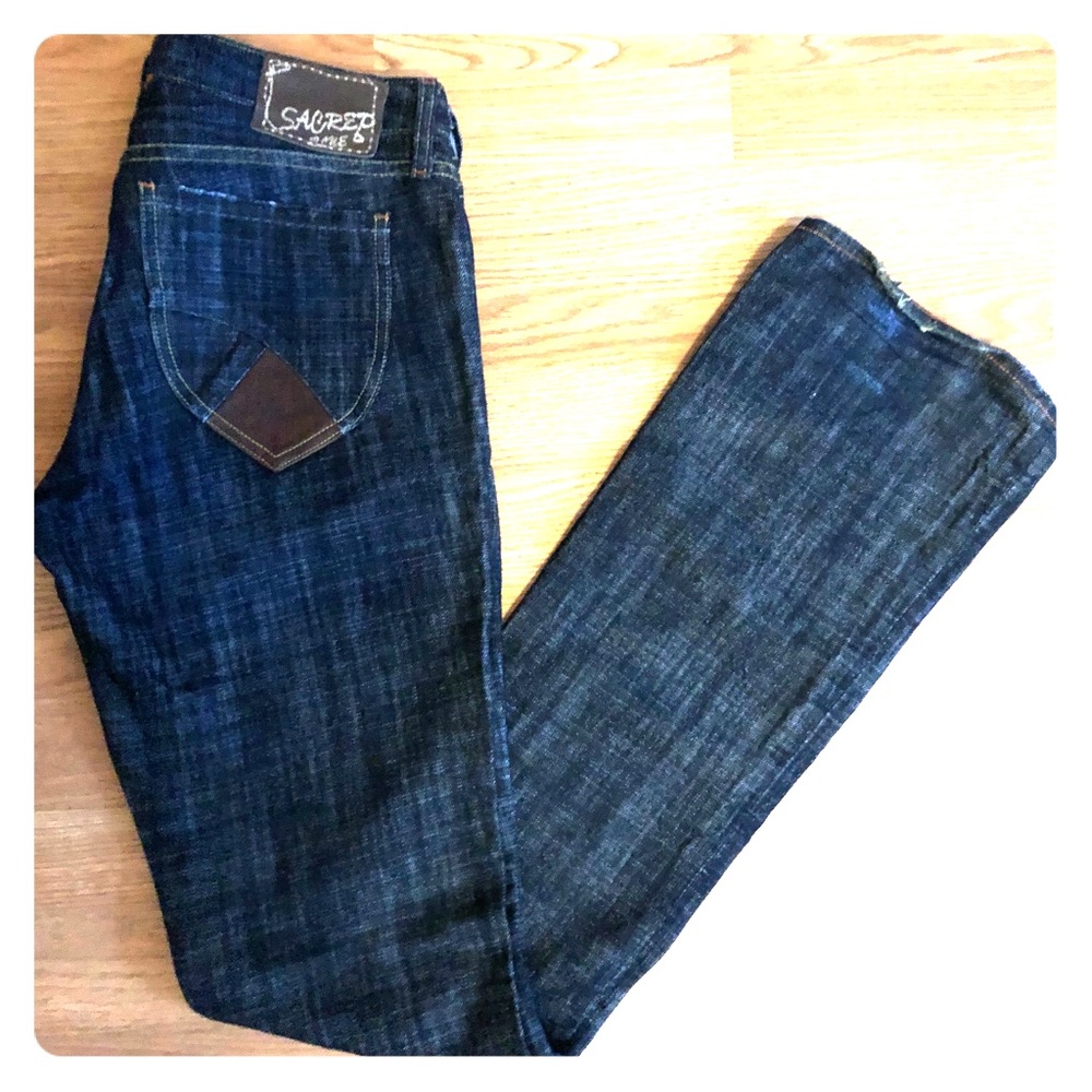 Sacred Blue jeans
